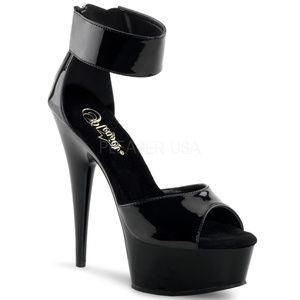 Platform Ankle Cuff High Heel Shoes